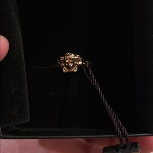 Versace medusa head ring